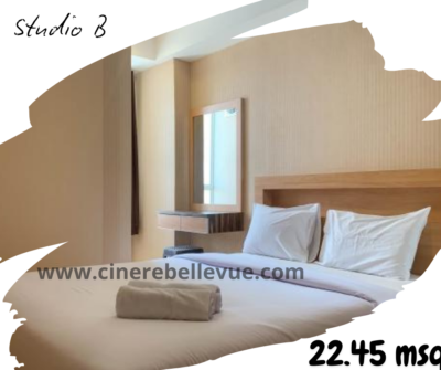 tipe stui b apartemen cinere bellevue
